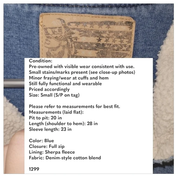 Men’s Small Reseller Bundle 4pc Volcom FILA Ben Sherman Y2K Mod Indie Lot - Picture 11 of 15